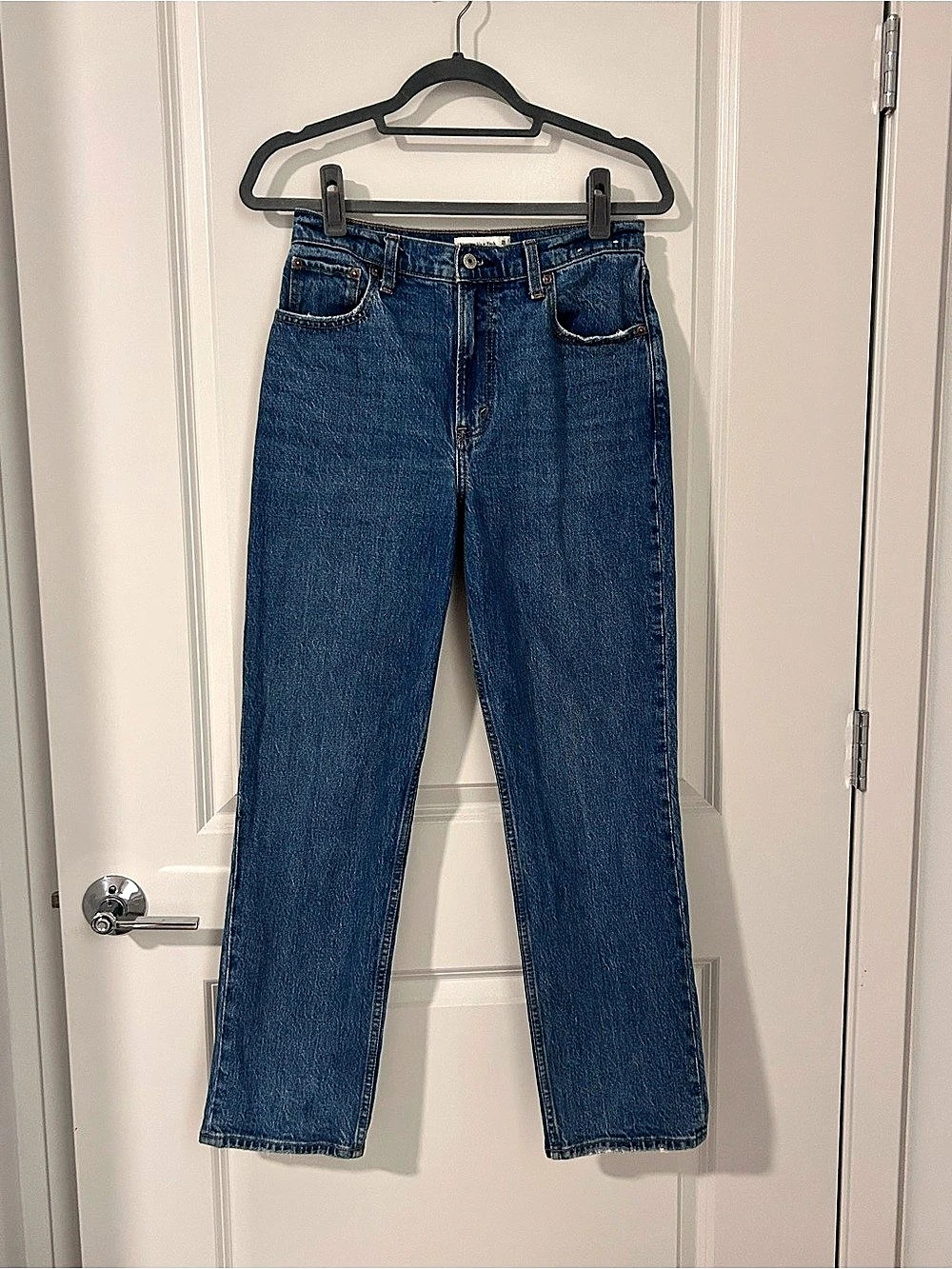 Abercrombie & Fitch The 90s Straight Ultra High Rise 90s Straight Ultra High